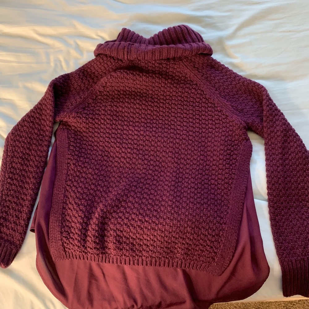 Purple sweater